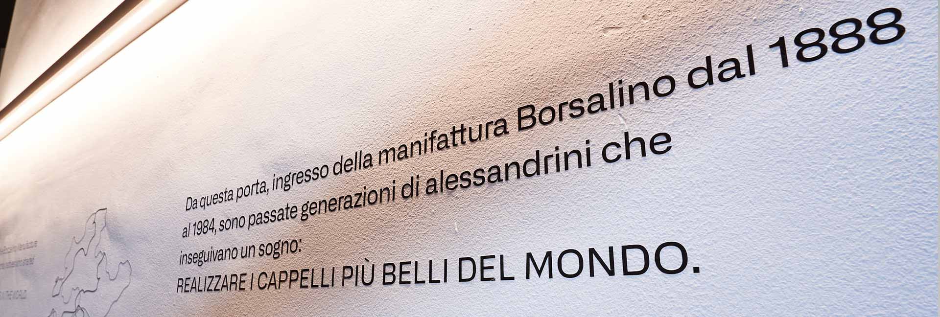 The Story Borsalino Museum